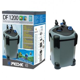 PRODAC Išorinis filtras DF-1200, 350-500L akvariumui. Su UV 9w, DF1200