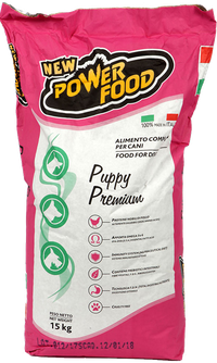 POWER FOOD Premium Puppy pašaras šuniukams 15kg, PERFPUP015