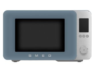 SMEG mikrobangų krosnelė, MOC02SBMEU, su grilium, karštu oru ir Air fry funkcija