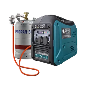 Inverterinis generatorius LPG/benzinas 3300 W KS 3000iG S KÖNNER & SÖHNEN