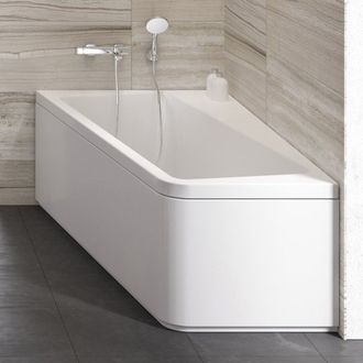 Priekinė apdailos plokštė voniai Ravak 10° 160 L, baltas CZ83100A00