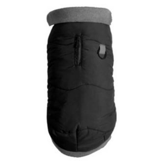 CROCI Contraste juoda striukė šunims 48cm, MTCONT_99_048