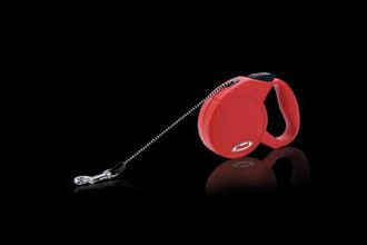 FLEXI MINI CLASSIC (XS) 3m raudonas iki 8kg, C5055173