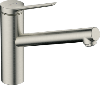 Virtuvinis maišytuvas HANSGROHE Zesis M33 150 1jet, Stainless Steel Finish, 74802800