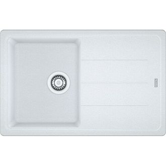 Plautuvė akmens masės Franke Basis BFG 611 balta