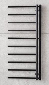 Rankšluosčių džiovintuvas PMH Apollo 50x150 cm, juodax, kairė, AP2B-L