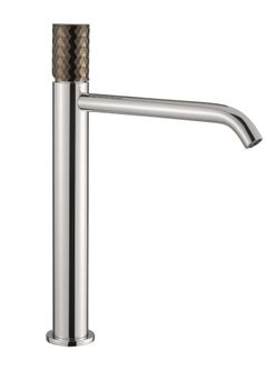 Aukštas maišytuvas praustuvui - dubeniui Xenon Charme su Graphite rankenėle