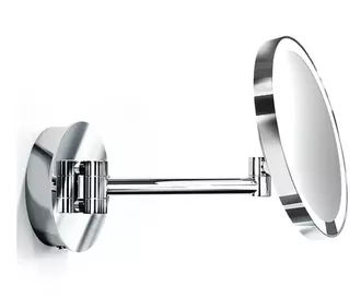 Kosmetinis veidrodėlis JUST LOOK WD 7X, 21.5 cm skersmens, 13 W, chromas, 0123600