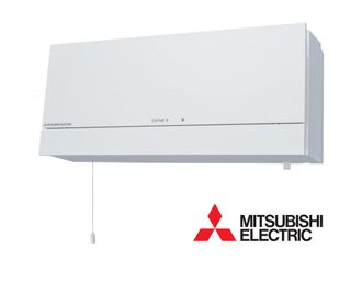 Sieninis mini rekuperatorius Mitsubishi VL-100U5-E (su virvele)