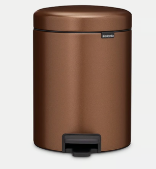 Šiukšlių dėžė Brabantia NewIcon 5L, Warm Bronze, 255229