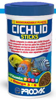 PRODAC CICHLID STICKS lazdelės ciklidams 1200ml 450g, CIC1200
