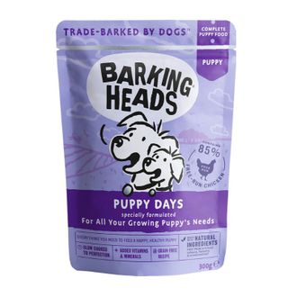 BARKING HEADS Puppy Days konsevai šuniukams 300g 10vnt, BWPY300