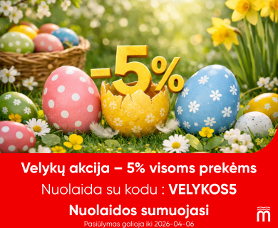 muresta nuolaidos kodas